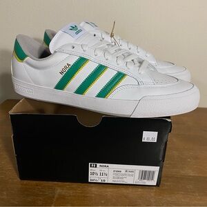 Adidas Nora Vasconcellos White Green Yellow - Size 10.5
